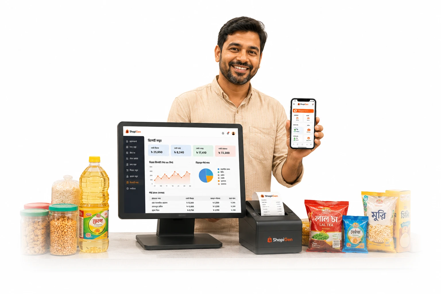 ShopiGen Dashboard